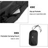 imageLittle Donkey Andy Womens Packable Lightweight Running Jacket Water Resistant Hooded Windbreaker for Hiking Cycling CampingB Insulation Black