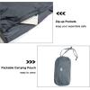 imageLittle Donkey Andy Womens Packable Lightweight Running Jacket Water Resistant Hooded Windbreaker for Hiking Cycling CampingB Insulation Gray