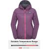 imageLittle Donkey Andy Womens Packable Lightweight Running Jacket Water Resistant Hooded Windbreaker for Hiking Cycling CampingB Insulation Purple