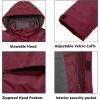 imageLittle Donkey Andy Womens Ski Snowboarding Jacket Waterproof Warm Winter Windproof Mountain Snow Rain CoatA4tango Red