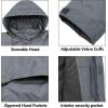 imageLittle Donkey Andy Womens Ski Snowboarding Jacket Waterproof Warm Winter Windproof Mountain Snow Rain CoatA5gray