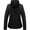 imageLittle Donkey Andy Womens Softshell Jacket Hooded Windproof Fleece Lined Jackets LightweightAblack