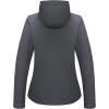 imageLittle Donkey Andy Womens Softshell Jacket Hooded Windproof Fleece Lined Jackets LightweightBgray