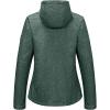 imageLittle Donkey Andy Womens Softshell Jacket Hooded Windproof Fleece Lined Jackets LightweightCgray Floral