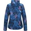 imageLittle Donkey Andy Womens Softshell Jacket Hooded Windproof Fleece Lined Jackets LightweightFforest Floral