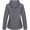 imageLittle Donkey Andy Womens Softshell Jacket Hooded Windproof Fleece Lined Jackets LightweightIgray Plaid