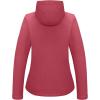 imageLittle Donkey Andy Womens Softshell Jacket Hooded Windproof Fleece Lined Jackets LightweightOwatermelon