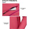 imageLittle Donkey Andy Womens Softshell Jacket Ski Snowboarding Jacket with Removable Hood Fleece LinedUpgrade Watermelon