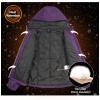 imageLittle Donkey Andy Womens Warm Recycle Insulated Jacket Hooded Lightweight Windproof Winter Coat Hiking TravelPurple
