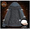 imageLittle Donkey Andy Womens Warm Recycle Insulated Jacket Hooded Lightweight Windproof Winter Coat Hiking TravelSteel Grey