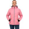 imageLittle Donkey Andy Womens Warm Windproof Ski Insulated Jacket Water Repellent Winter Snowboarding Snow CoatPink
