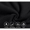 imageLittle Donkey Andy Womens Winter Warm Polar Fleece Pullover Hoodie Lightweight Thermal Sweatshirts Running HikingBlack Solid