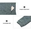 imageLittle Donkey Andy Womens Winter Warm Polar Fleece Pullover Hoodie Lightweight Thermal Sweatshirts Running HikingDark Green Heather