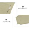imageLittle Donkey Andy Womens Winter Warm Polar Fleece Pullover Hoodie Lightweight Thermal Sweatshirts Running HikingLight Khaki Solid