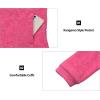 imageLittle Donkey Andy Womens Winter Warm Polar Fleece Pullover Hoodie Lightweight Thermal Sweatshirts Running HikingRose Red Heather
