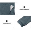 imageLittle Donkey Andy Womens Winter Warm Polar Fleece Pullover Hoodie Lightweight Thermal Sweatshirts Running HikingStormy Weather Heather