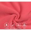 imageLittle Donkey Andy Womens Winter Warm Polar Fleece Pullover Hoodie Lightweight Thermal Sweatshirts Running HikingWatermelon Red Solid