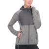 imageLittle Donkey Andy Womens Lightweight Thermal Running Jacket Hybrid Quilted Full Zip Golf Jacket with Hood2 Gray