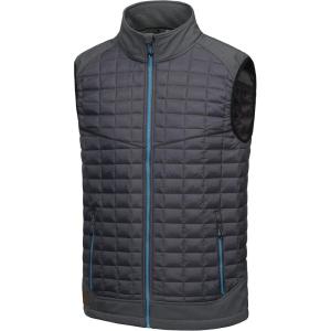 imageLittle Donkey Andy Mens Lightweight Puffer Vest Warm Outdoor Sleeveless Jacket for Hiking Travel RunningGrey