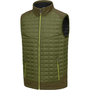 imageLittle Donkey Andy Mens Lightweight Puffer Vest Warm Outdoor Sleeveless Jacket for Hiking Travel RunningOlive
