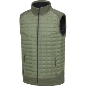 imageLittle Donkey Andy Mens Lightweight Puffer Vest Warm Outdoor Sleeveless Jacket for Hiking Travel RunningSage