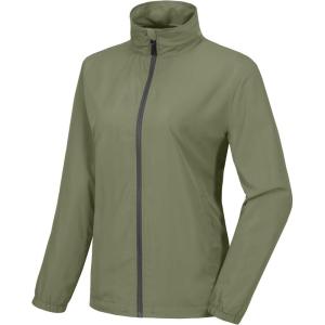 imageLittle Donkey Andy Womens Lightweight Windbreaker Jacket Breathable Windproof Jacket Hiking Running Golf UPF50B7sage