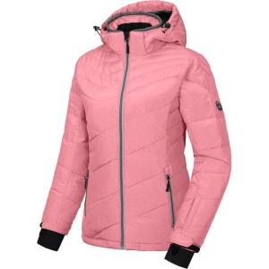 imageLittle Donkey Andy Womens Warm Windproof Ski Insulated Jacket Water Repellent Winter Snowboarding Snow CoatPink