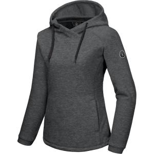 imageLittle Donkey Andy Womens Winter Warm Polar Fleece Pullover Hoodie Lightweight Thermal Sweatshirts Running HikingDark Grey Heather