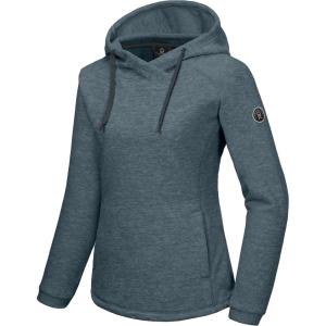imageLittle Donkey Andy Womens Winter Warm Polar Fleece Pullover Hoodie Lightweight Thermal Sweatshirts Running HikingStormy Weather Heather