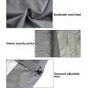 imageLittle Donkey Andy Mens Highperformance Waterproof Rain Jacket Ultra Lightweight Rain Shell for HikingGolfTravelE4rock Grey