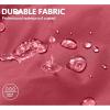 imageLittle Donkey Andy Mens Highperformance Waterproof Rain Jacket Ultra Lightweight Rain Shell for HikingGolfTravelE5watermelon Red