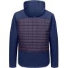 imageLittle Donkey Andy Mens Lightweight Insulated Hybrid Jacket for Hiking Running Ski Thermal Warm with Removable HoodDark Blue