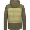 imageLittle Donkey Andy Mens Lightweight Insulated Hybrid Jacket for Hiking Running Ski Thermal Warm with Removable HoodGreen