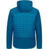 imageLittle Donkey Andy Mens Lightweight Insulated Hybrid Jacket for Hiking Running Ski Thermal Warm with Removable HoodLight Blue