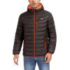 imageLittle Donkey Andy Mens Packable Puffer Jacket Lightweight Hooded Windproof Winter Coat with Recycled InsulationCoffee