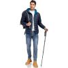 imageLittle Donkey Andy Mens Packable Puffer Jacket Lightweight Hooded Windproof Winter Coat with Recycled InsulationDeep Blue