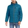 imageLittle Donkey Andy Mens Packable Puffer Jacket Lightweight Hooded Windproof Winter Coat with Recycled InsulationFjord Blue