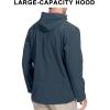 imageLittle Donkey Andy Mens Rain Hiking Jackets Waterproof Windproof Breathable Shell Coats Travel FishingNew Deep Blue