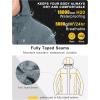 imageLittle Donkey Andy Mens Rain Hiking Jackets Waterproof Windproof Breathable Shell Coats Travel FishingNew Deep Grey