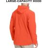 imageLittle Donkey Andy Mens Rain Hiking Jackets Waterproof Windproof Breathable Shell Coats Travel FishingNew Orange