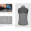 imageLittle Donkey Andy Womens Lightweight Golf Vest Warm Outdoor Sleeveless Jacket for Hiking Travel Running Casual2 Gray