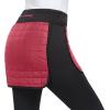 imageLittle Donkey Andy Womens Lightweight Puffer Sport Skorts Warm Quilted Skirt Outdoors Hiking RunningA Dark Red