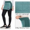 imageLittle Donkey Andy Womens Lightweight Puffer Sport Skorts Warm Quilted Skirt Outdoors Hiking RunningA Viridian Green