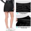 imageLittle Donkey Andy Womens Lightweight Puffer Sport Skorts Warm Quilted Skirt Outdoors Hiking RunningB Black