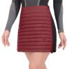 imageLittle Donkey Andy Womens Lightweight Puffer Sport Skorts Warm Quilted Skirt Outdoors Hiking RunningB Dark Red