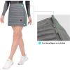 imageLittle Donkey Andy Womens Lightweight Puffer Sport Skorts Warm Quilted Skirt Outdoors Hiking RunningB Light Grey