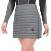 imageLittle Donkey Andy Womens Lightweight Puffer Sport Skorts Warm Quilted Skirt Outdoors Hiking RunningB Light Grey