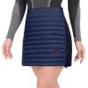 imageLittle Donkey Andy Womens Lightweight Puffer Sport Skorts Warm Quilted Skirt Outdoors Hiking RunningB Navy Blue