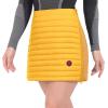 imageLittle Donkey Andy Womens Lightweight Puffer Sport Skorts Warm Quilted Skirt Outdoors Hiking RunningB Yellow