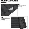 imageLittle Donkey Andy Womens Lightweight Puffer Vest Outerwear Winter Warm Sleeveless Jacket for Casual Travel Golf Hiking2 Charcoal Gray